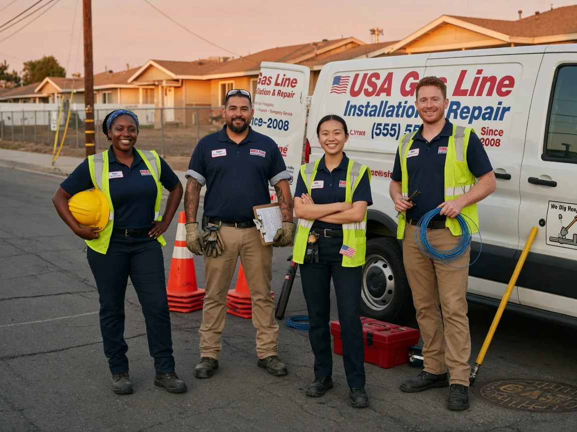 Gas Line Installation company in Maxwell, IN
